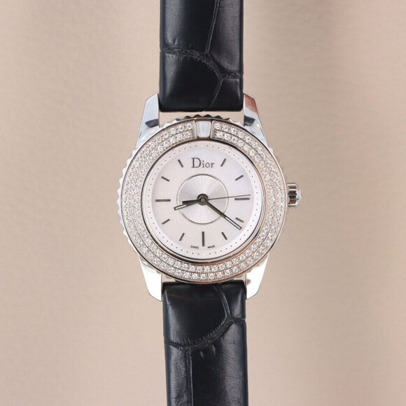 Dior Christal Ladies 28mm, Mother of Pearl Dial - Steel on Strap, CD112118-V - Picture 4 of 9